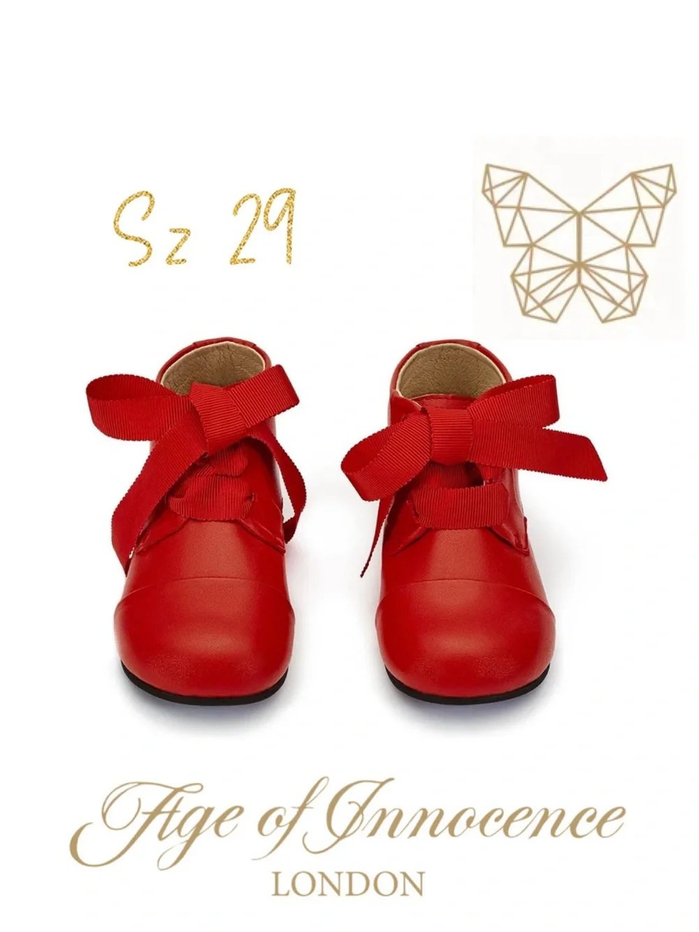 Age of Innocence size 29 JANE RED BOOTS